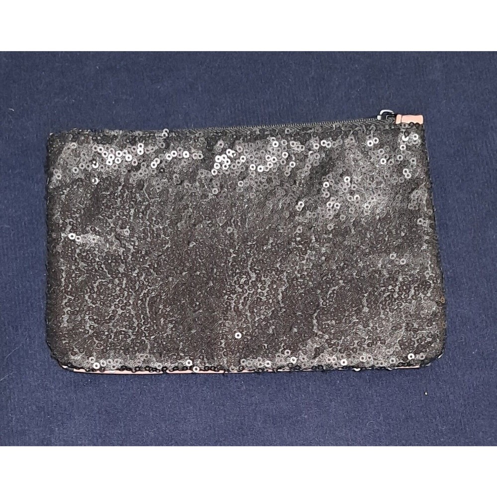 Ipsy Betty Boop Small/Medium Sequin Empty Cosmetic Makeup Zippered Bags Set of 2 - Picture 8 of 9